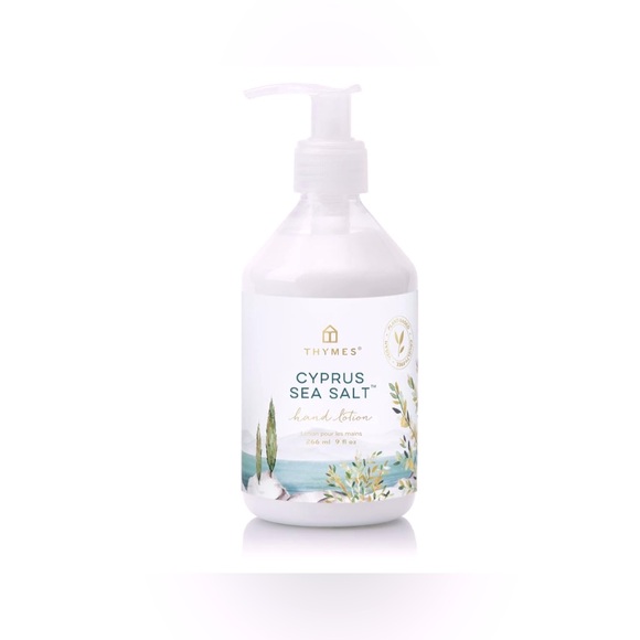 Thymes Moisturizing Hand Lotion Shea Butter & Aloe Vera Cyprus Sea Salt, 9 fl oz - Picture 1 of 5